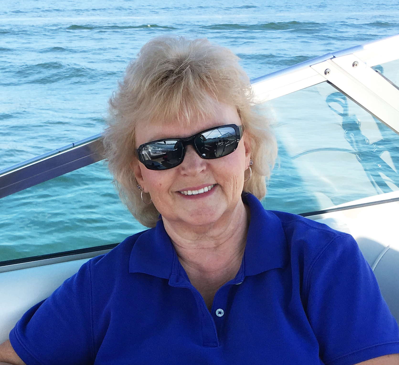 Terri on boat cropped